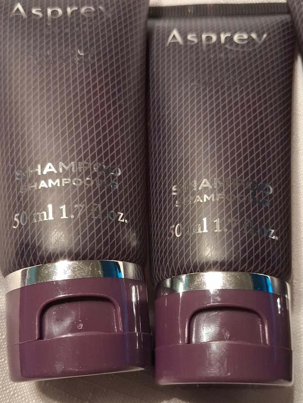 4 New Asprey Purple Water Trial Size 1.7 Floz 50ML Shampoo
